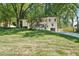 Picturesque home with mature trees and a lush green lawn provides a serene setting for a modern Gathering lifestyle at 2423 Melinda Ne Dr, Atlanta, GA 30345