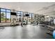 A spacious gym featuring state-of-the-art equipment, rubber flooring and mirrors at 2233 Peachtree Ne Rd # 902, Atlanta, GA 30309