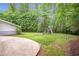 A spacious backyard features a play set at 2288 Street Deville Ne, Atlanta, GA 30345