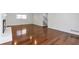 Spacious living room features hardwood floors and a classic fireplace at 2288 Street Deville Ne, Atlanta, GA 30345