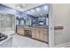 Spacious bathroom with a glass-enclosed shower, double sink vanity, and large mirrors at 329 Lakebridge Xing, Canton, GA 30114