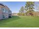 Sprawling backyard with a picturesque pond view, offering a serene outdoor experience at 5690 Rutland Trce, Lithonia, GA 30058