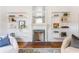 Beautiful fireplace with decorative shelving and natural light at 629 Hansell Se St, Atlanta, GA 30312