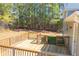 Picture of a spacious wooden back deck, perfect for outdoor relaxation and entertainment at 195 W Fork Way, Temple, GA 30179
