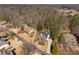 Aerial view of houses in neighborhood with lush greenery and wooded areas at 4780 Woodruff Trce, Cumming, GA 30028
