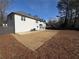 Spacious backyard, fully fenced for privacy, with newly seeded grass at 2716 Wynford Sw Ave, Marietta, GA 30064