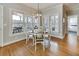 Charming dining area with a table for four and scenic views at 764 Sharpshooters Nw Rdg, Marietta, GA 30064