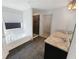 Bathroom with double vanity, soaking tub, and glass shower at 3671 Salvia Dr, Buford, GA 30519
