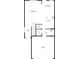 Detailed floor plan showcasing the layout, including the living room, kitchen, dining area, and garage at 3671 Salvia Dr, Buford, GA 30519