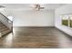 Spacious living room with hardwood floors ready for personalized design and furnishings at 3671 Salvia Dr, Buford, GA 30519
