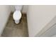 Powder room with stone-look tile at 3671 Salvia Dr, Buford, GA 30519