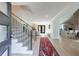 Inviting foyer with hardwood floors and a staircase at 1110 Vernon Springs Ct, Atlanta, GA 30327