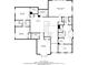 Second floor floorplan detailing the bedroom and primary suite layout at 2480 Copper Mill Trl, Cumming, GA 30041