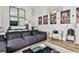 Well-decorated living room featuring modern art, stylish furniture, and trendy decor at 3915 Basil Sw Way, Atlanta, GA 30331