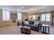 Finished basement with natural light, comfortable seating, and neutral decor at 4055 River Cliff Chase Se, Marietta, GA 30067