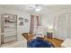 Bedroom with wood floors, closet, and alphabet rug at 2441 Hidden Hills Dr, Marietta, GA 30066