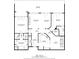 Detailed floor plan showcasing the layout of the home, including room dimensions at 3280 Stillhouse Se Ln # 101, Atlanta, GA 30339