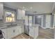 Open-concept kitchen with island, granite countertops, and stainless steel dishwasher at 1310 Ridgeview Rd, Auburn, GA 30011