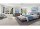 Spacious bedroom with calm decor, large windows, and a cozy seating area by the windows at 5330 Willow Park Blvd, Atlanta, GA 30349