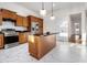 Gourmet kitchen with granite countertops and stainless steel appliances at 970 Welch Sw St, Atlanta, GA 30310
