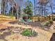 Spacious backyard featuring fire pit and outdoor seating area at 3304 Woolbridge Ct, Marietta, GA 30062