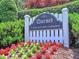 Community sign for Dorset: A swim & tennis community at 3304 Woolbridge Ct, Marietta, GA 30062