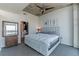 Comfortable bedroom featuring a queen-size bed, modern decor, and ample natural light at 400 W Peachtree Nw St # 3412, Atlanta, GA 30308