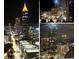 Stunning city night views from a high-rise condo with illuminated buildings and roadways at 400 W Peachtree Nw St # 3412, Atlanta, GA 30308