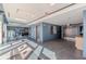 Lobby area featuring fitness equipment, exercise balls, and ample space for stretching or yoga at 400 W Peachtree Nw St # 3412, Atlanta, GA 30308