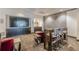 This is a movie room with a large screen and comfortable seating at 400 W Peachtree Nw St # 3412, Atlanta, GA 30308