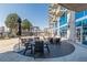Outdoor patio with a grill, comfortable seating, and scenic views, creating an ideal spot for outdoor entertaining at 400 W Peachtree Nw St # 3412, Atlanta, GA 30308