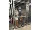 Close up of secured storage unit filled with various boxes and personal items at 400 W Peachtree Nw St # 3412, Atlanta, GA 30308