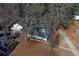 Aerial view of a home featuring a guest house and mature trees at 410 Invector Ct, Locust Grove, GA 30248