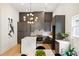 Well-equipped kitchen showcasing dark cabinets and a sleek island, perfect for cooking and entertaining at 1041 Walker Se Ave, Atlanta, GA 30316