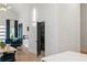 Contemporary open-plan living with stylish furnishings, a fireplace, and access to a modern half-bathroom at 1041 Walker Se Ave, Atlanta, GA 30316