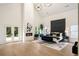 Elegant main bedroom featuring a fireplace, high ceilings, and a seating area by French doors at 1041 Walker Se Ave, Atlanta, GA 30316