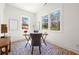 Comfortable home office features a leopard print rug, and a large bright window at 2860 3Rd Sw Ave, Atlanta, GA 30315