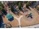 Aerial view of playground with gazebo and play equipment at 6338 Kinsland Ct, Lithonia, GA 30058