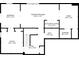 Dimensioned basement plan includes bedroom, office, recreation room, and storage areas at 4460 Wimberly Way, Cumming, GA 30028