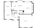 Detailed floorplan showcasing the layout of the first floor of this home at 4460 Wimberly Way, Cumming, GA 30028