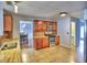 Open kitchen featuring tile floors, granite counters, and stainless steel appliances at 4871 Ship Jack Ln, Decatur, GA 30035