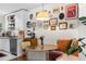 Eat-in kitchen featuring stainless steel appliances and a stylish dining nook at 885 Briarcliff Ne Rd # 16, Atlanta, GA 30306