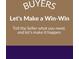 A motivational message to let potential buyers know 