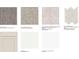 Selection of flooring, countertop, backsplash, and cabinet samples for new home at 3186 Eastham Run Dr, Dacula, GA 30019