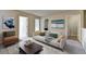 Cozy living room with ample seating and neutral decor at 3082 Cedar Glade Ne Ln, Buford, GA 30519