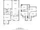 Detailed floorplan of the two-story home, showing layout of rooms and dimensions at 127 Old Alabama Se Rd, Emerson, GA 30137