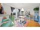 Dining area with glass doors that offer abundant outdoor light at 6520 Roswell Rd # 74, Atlanta, GA 30328