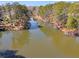 Expansive view of a tranquil lake, bordered by lush trees, ideal for nature lovers and outdoor enthusiasts at 3261 Turtle Lake Se Ct, Marietta, GA 30067