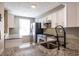 Modern kitchen with white cabinetry, granite countertops and stainless steel appliances at 845 Regal Path Ln, Decatur, GA 30030