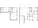 Detailed floor plan of the home showcasing the room layout and measurements of the floorplan at 1233 Poplar Grove Ne Dr, Atlanta, GA 30306